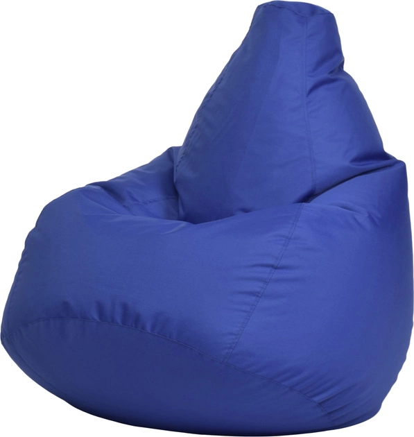 Der Sitzsack Pear Size Standard+ in stilvoller blauer Ausführung: maximaler Komfort für Ihren Urlaub!